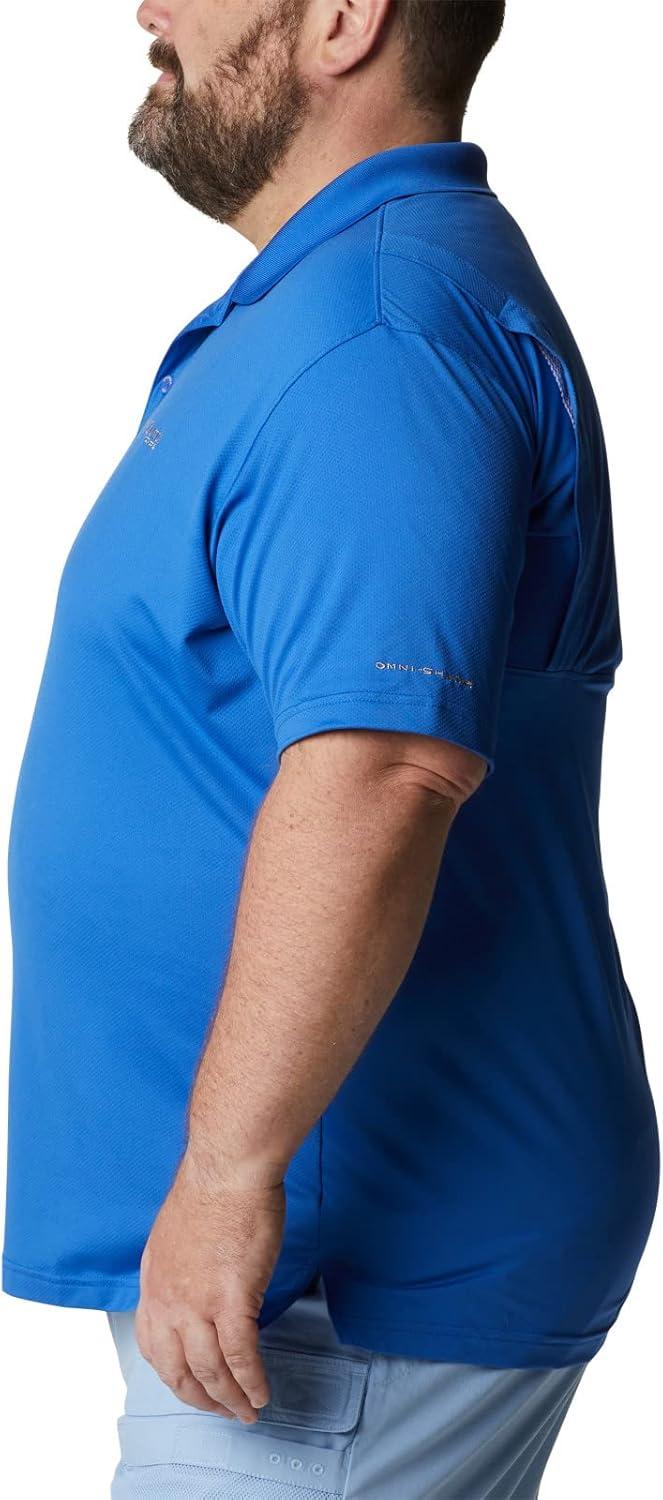 imageColumbia Mens Low Drag Offshore PoloVivid Blue