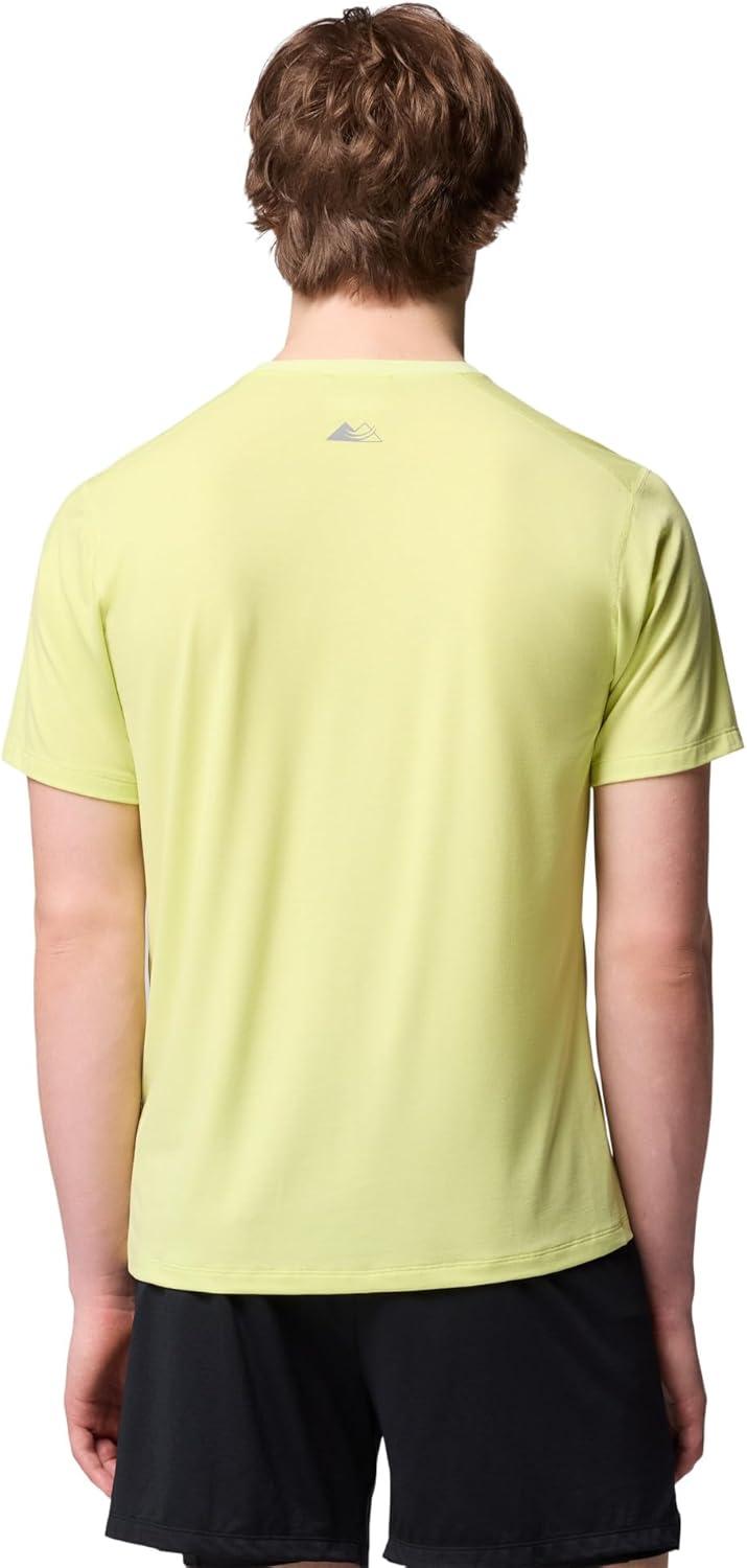 imageColumbia Mens M Endless Trail Running Tech TeeNeon Light
