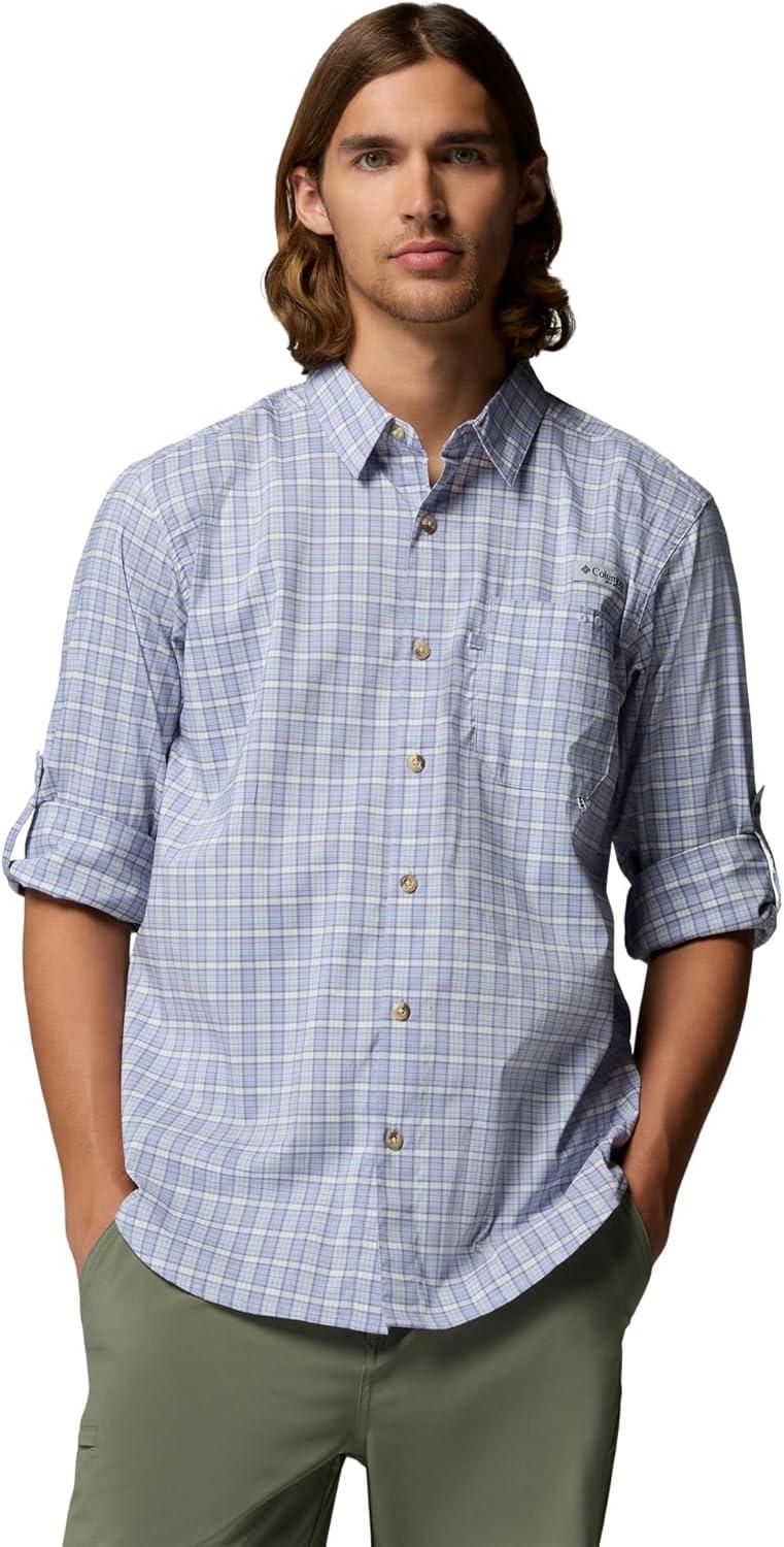 imageColumbia Mens PFG Harbor Peak Long Sleeve ShirtTwilight Offshore Tartan