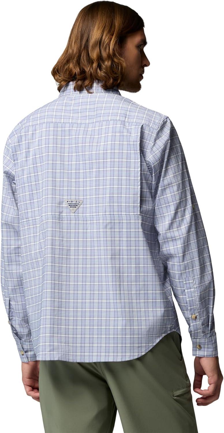 imageColumbia Mens PFG Harbor Peak Long Sleeve ShirtTwilight Offshore Tartan