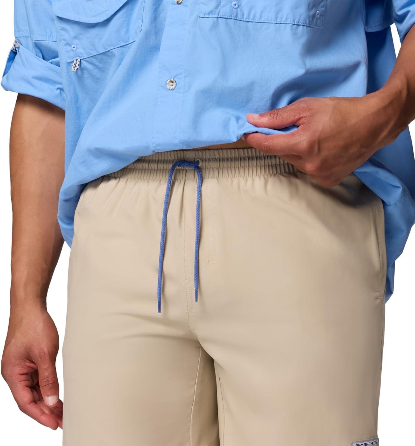 imageColumbia Mens PFG Ramble Quick Dry Swim ShortAncient Fossil