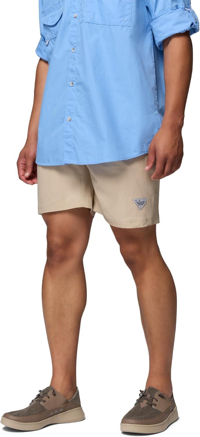 imageColumbia Mens PFG Ramble Quick Dry Swim ShortAncient Fossil