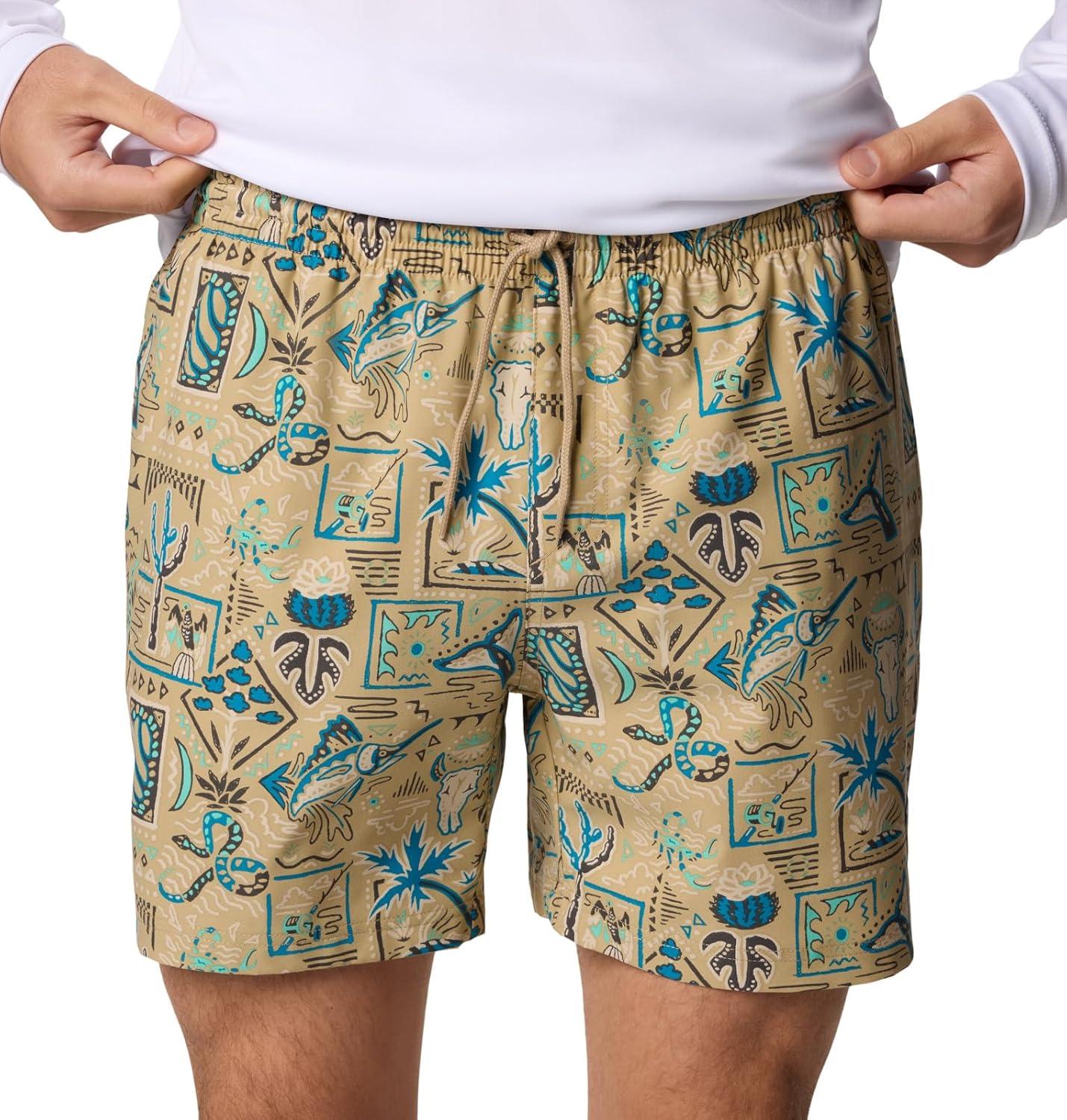 imageColumbia Mens PFG Ramble Quick Dry Swim ShortBeach Bajabound