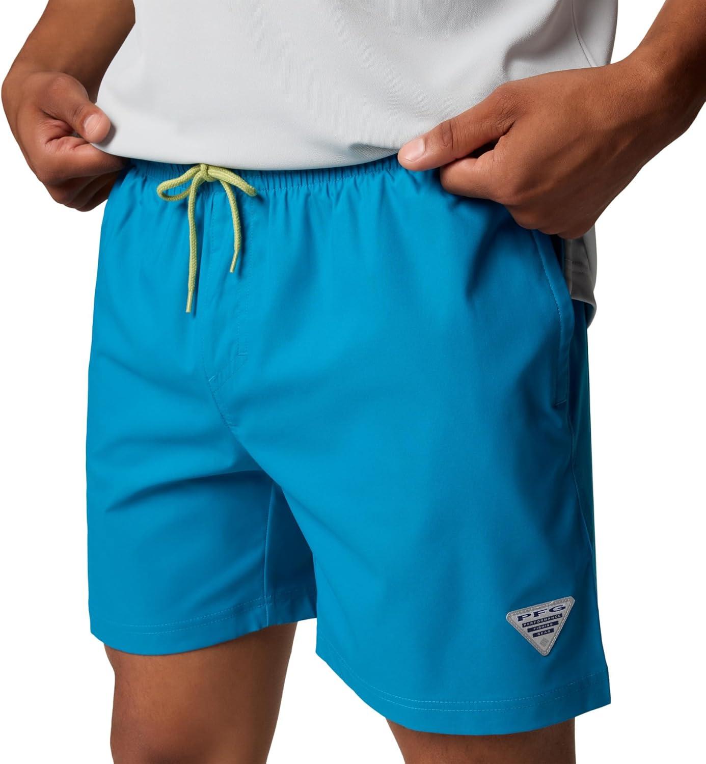 imageColumbia Mens PFG Ramble Quick Dry Swim ShortBlue Echo