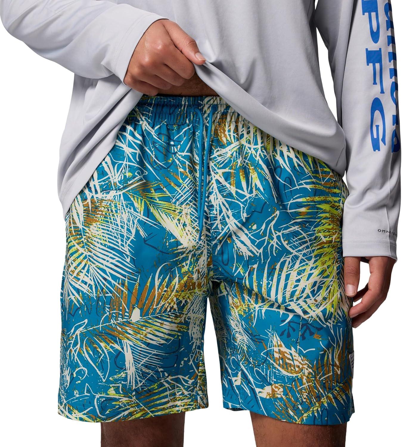 imageColumbia Mens PFG Ramble Quick Dry Swim ShortBlue Echo Hooked Up