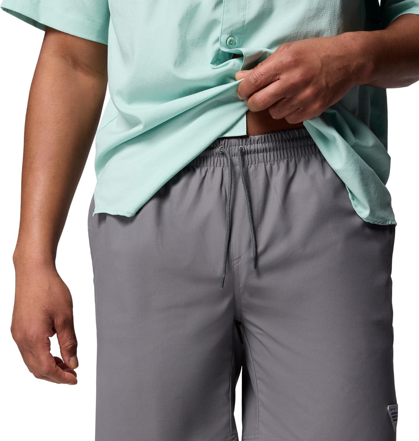imageColumbia Mens PFG Ramble Quick Dry Swim ShortCity Grey