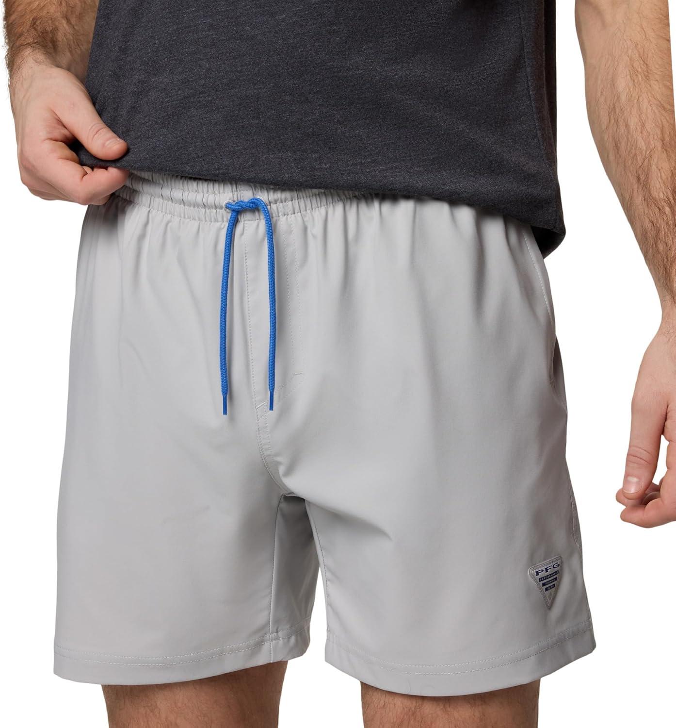 imageColumbia Mens PFG Ramble Quick Dry Swim ShortCool Grey