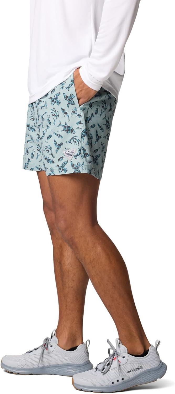 imageColumbia Mens PFG Ramble Quick Dry Swim ShortCrushed Blue Huntfish