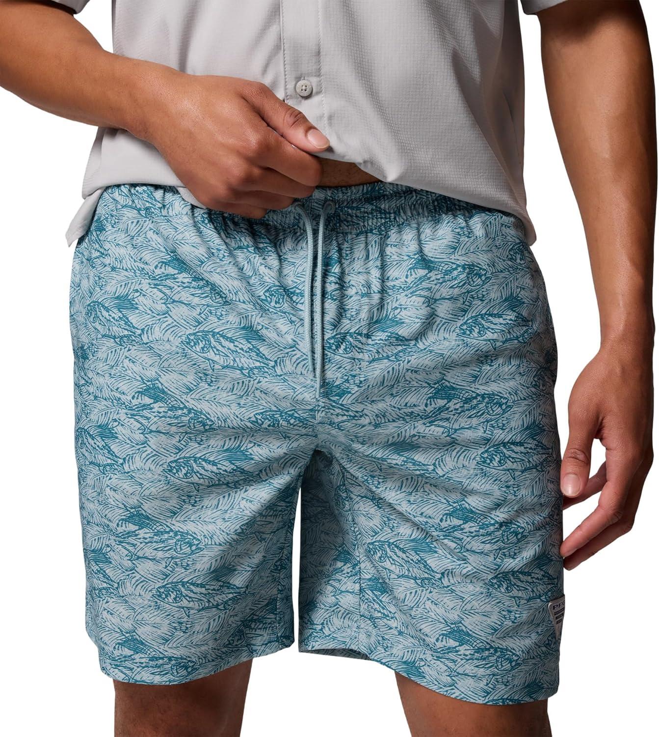 imageColumbia Mens PFG Ramble Quick Dry Swim ShortCrushed Blue Pez Gallo