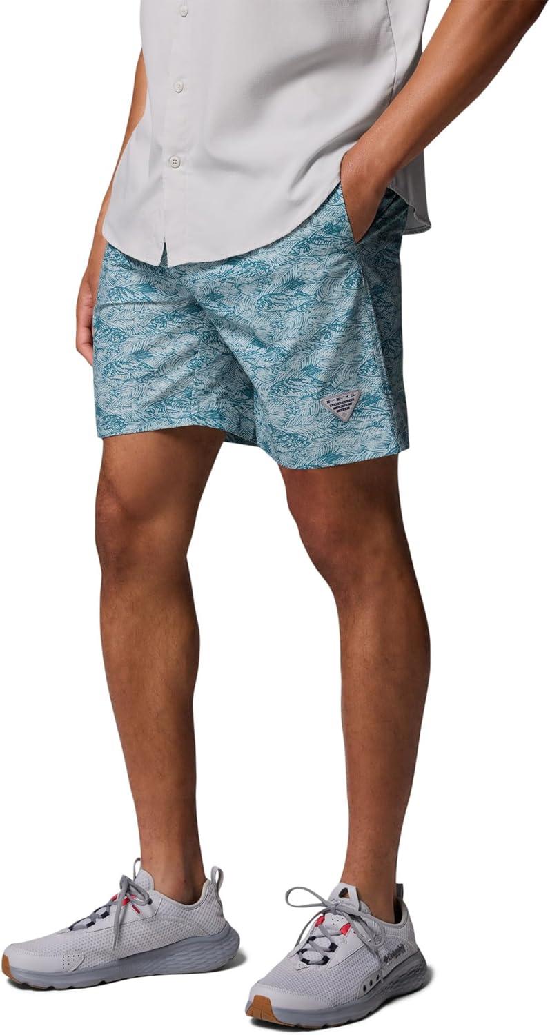 imageColumbia Mens PFG Ramble Quick Dry Swim ShortCrushed Blue Pez Gallo