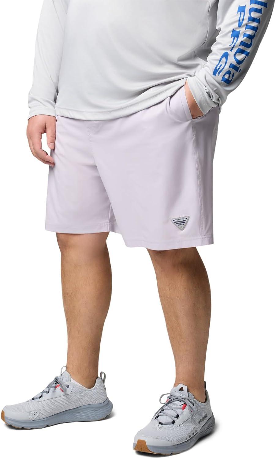imageColumbia Mens PFG Ramble Quick Dry Swim ShortLavender Pearl