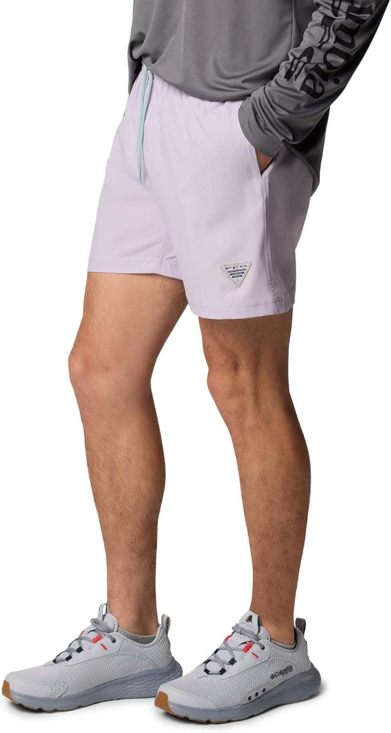 imageColumbia Mens PFG Ramble Quick Dry Swim ShortLavender Pearl