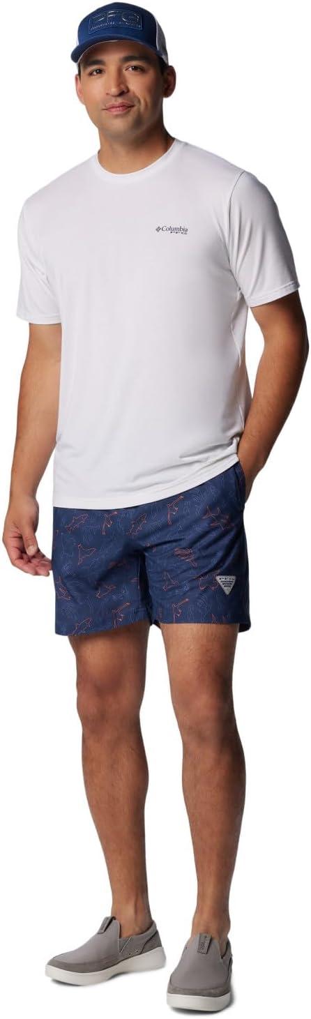 imageColumbia Mens PFG Ramble Quick Dry Swim ShortNocturnal Casted N Blasted