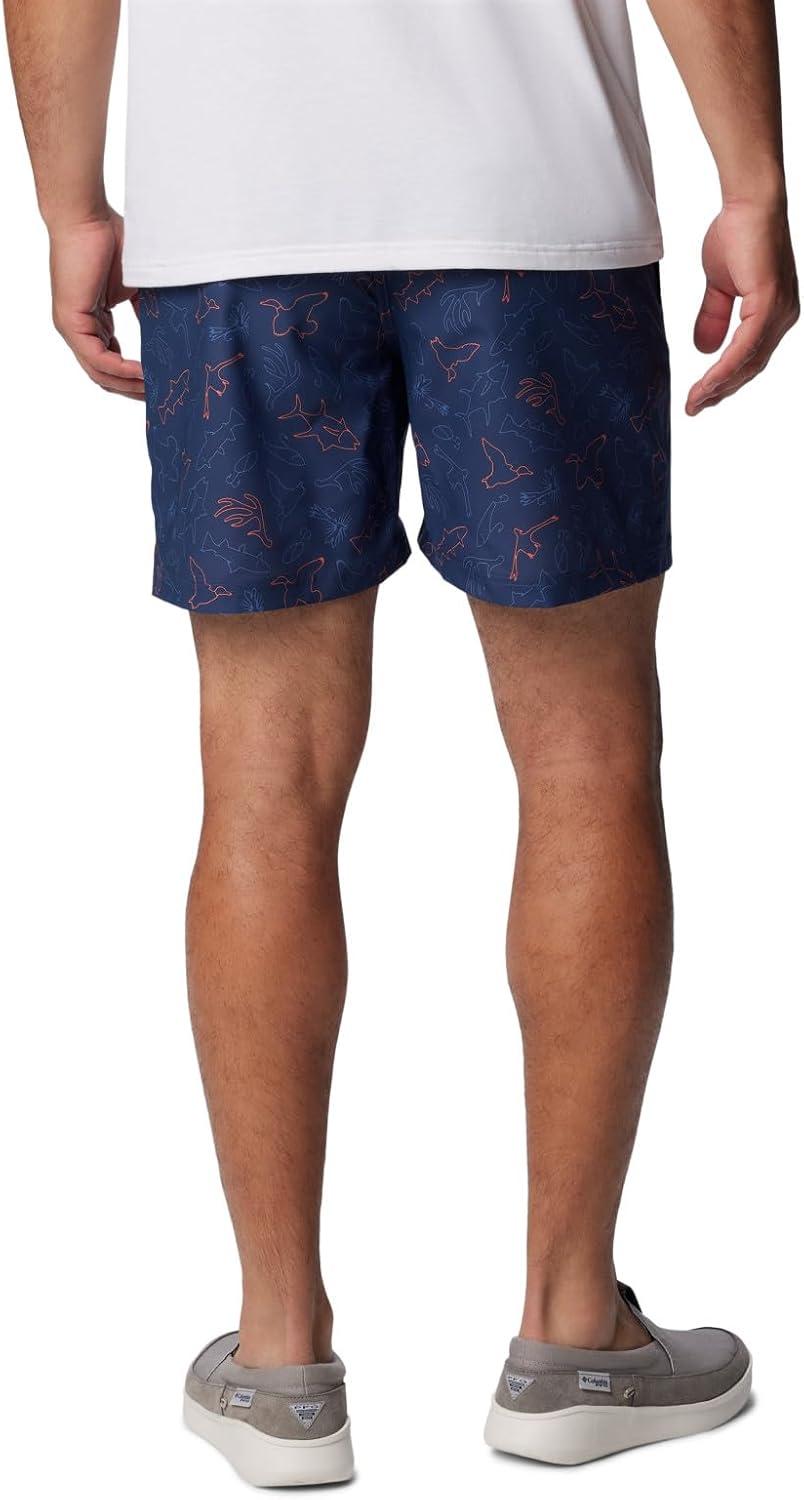 imageColumbia Mens PFG Ramble Quick Dry Swim ShortNocturnal Casted N Blasted
