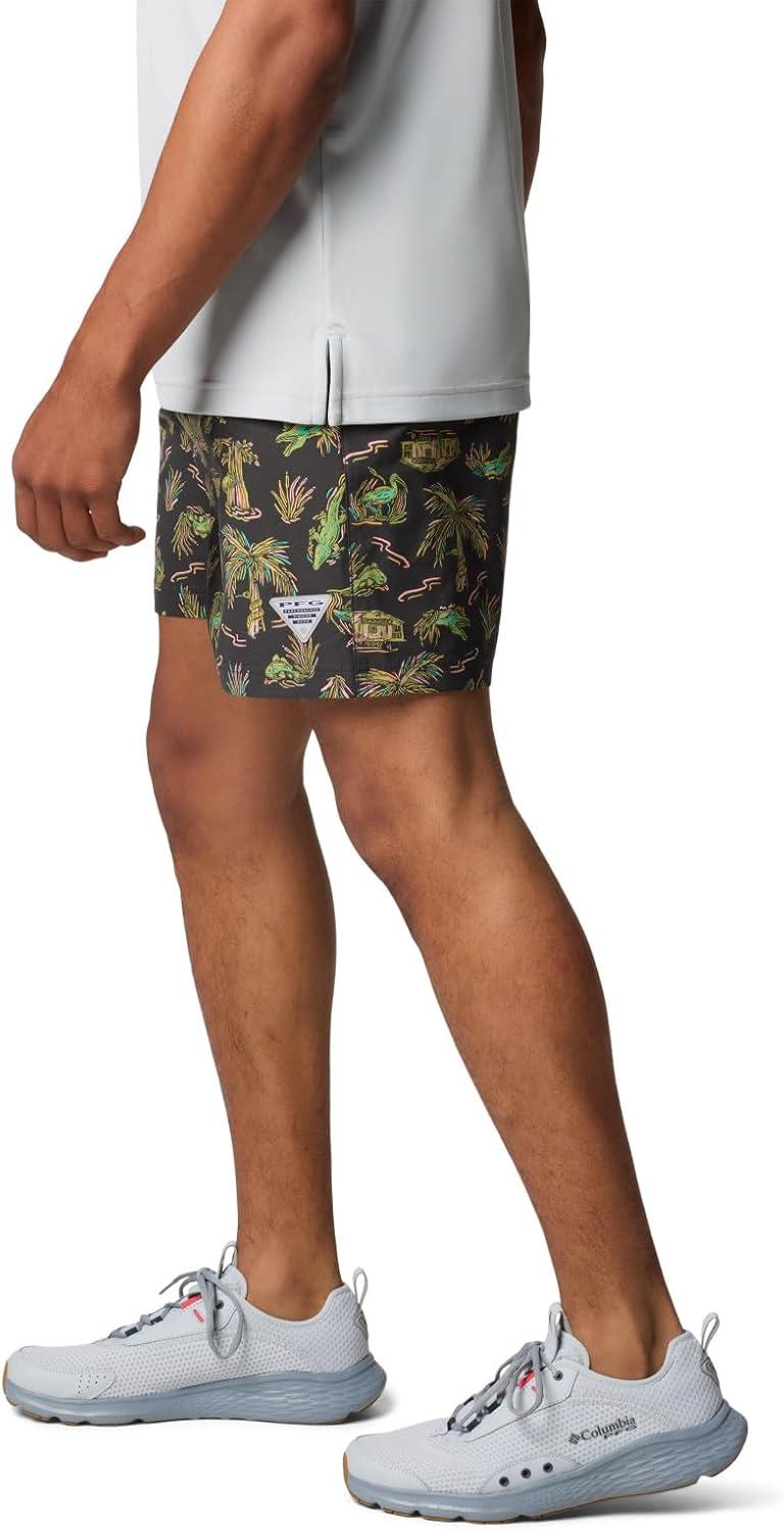 imageColumbia Mens PFG Ramble Quick Dry Swim ShortShark Everglades