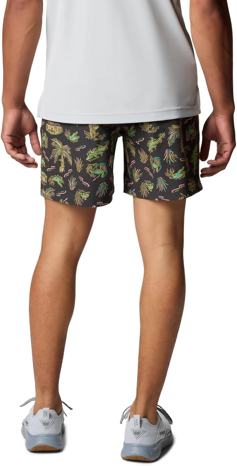 imageColumbia Mens PFG Ramble Quick Dry Swim ShortShark Everglades