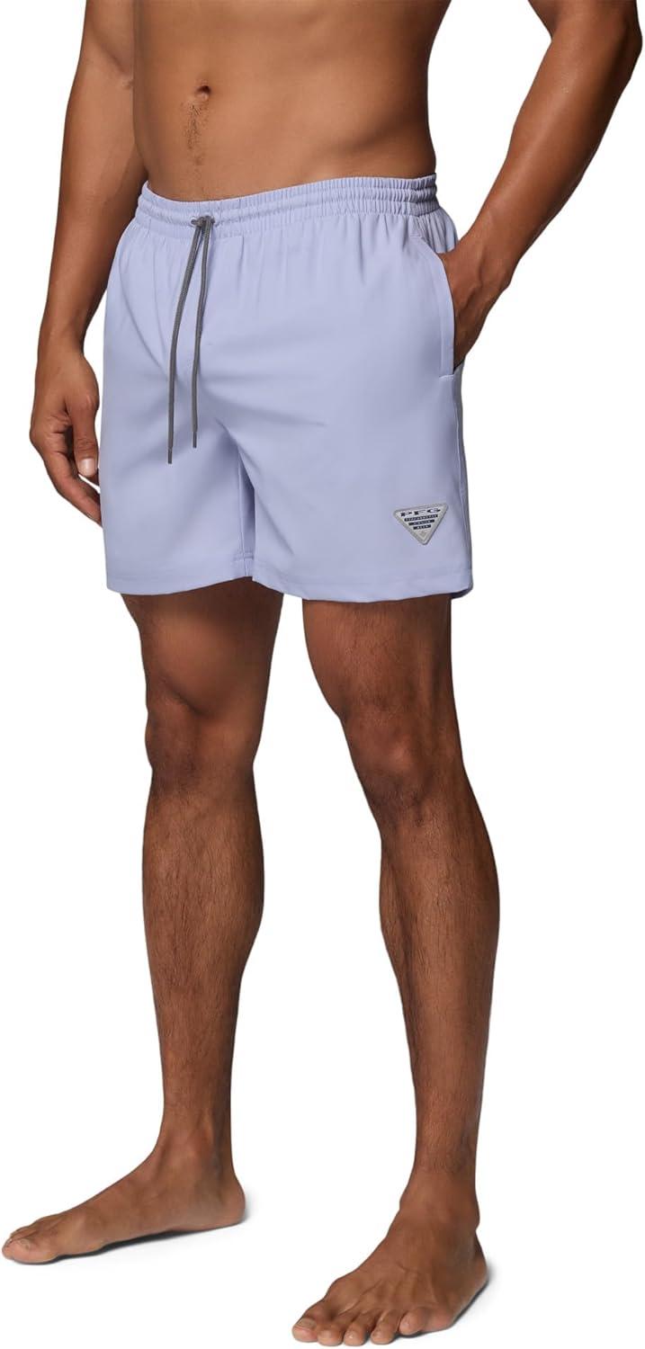 imageColumbia Mens PFG Ramble Quick Dry Swim ShortTwilightCity Grey