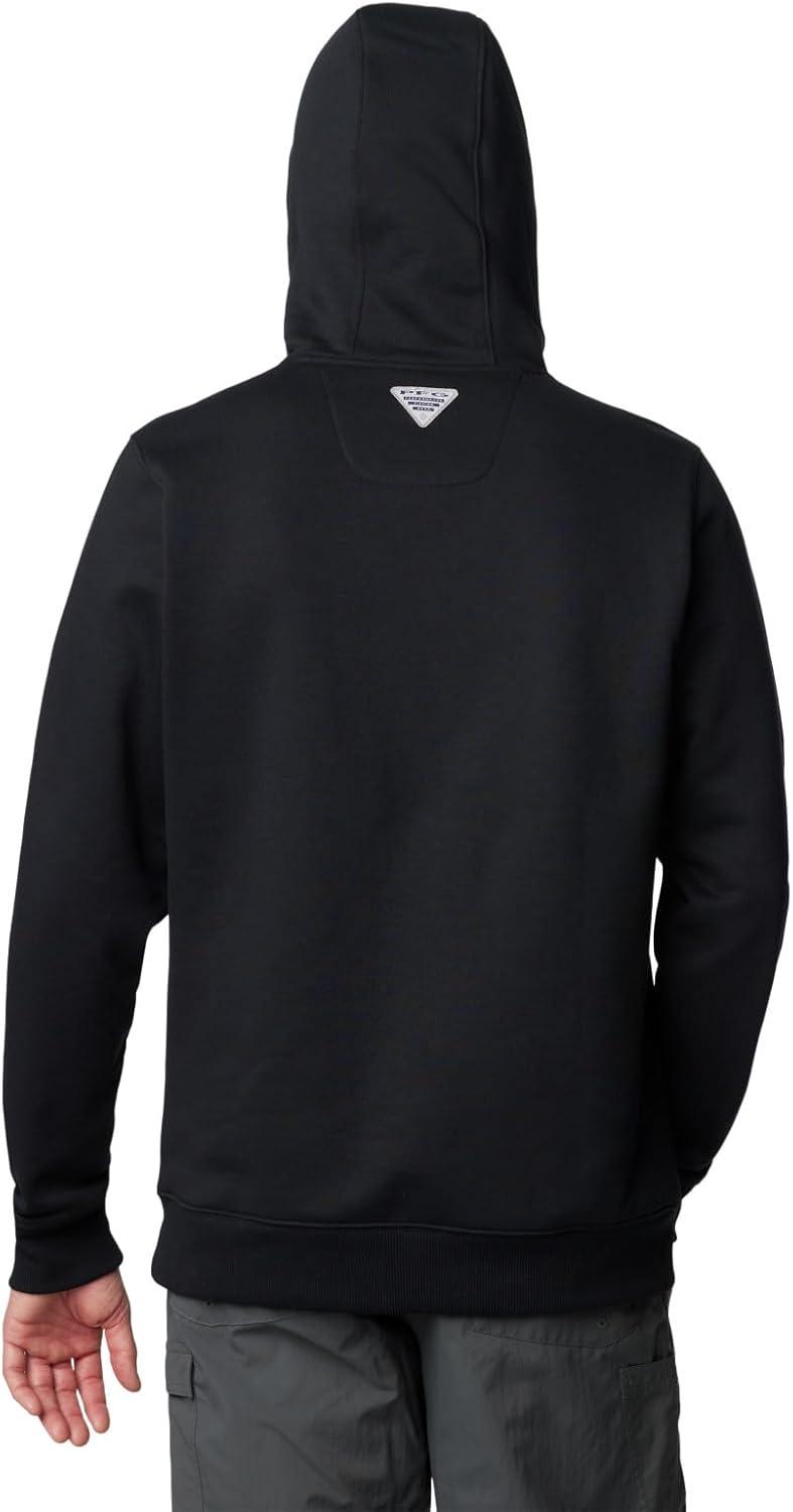 imageColumbia Mens Pfg Castback HoodieBlackGraphite