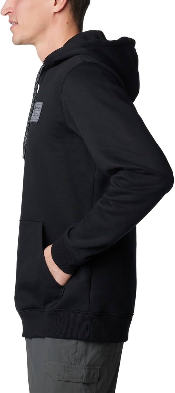 imageColumbia Mens Pfg Castback HoodieBlackGraphite
