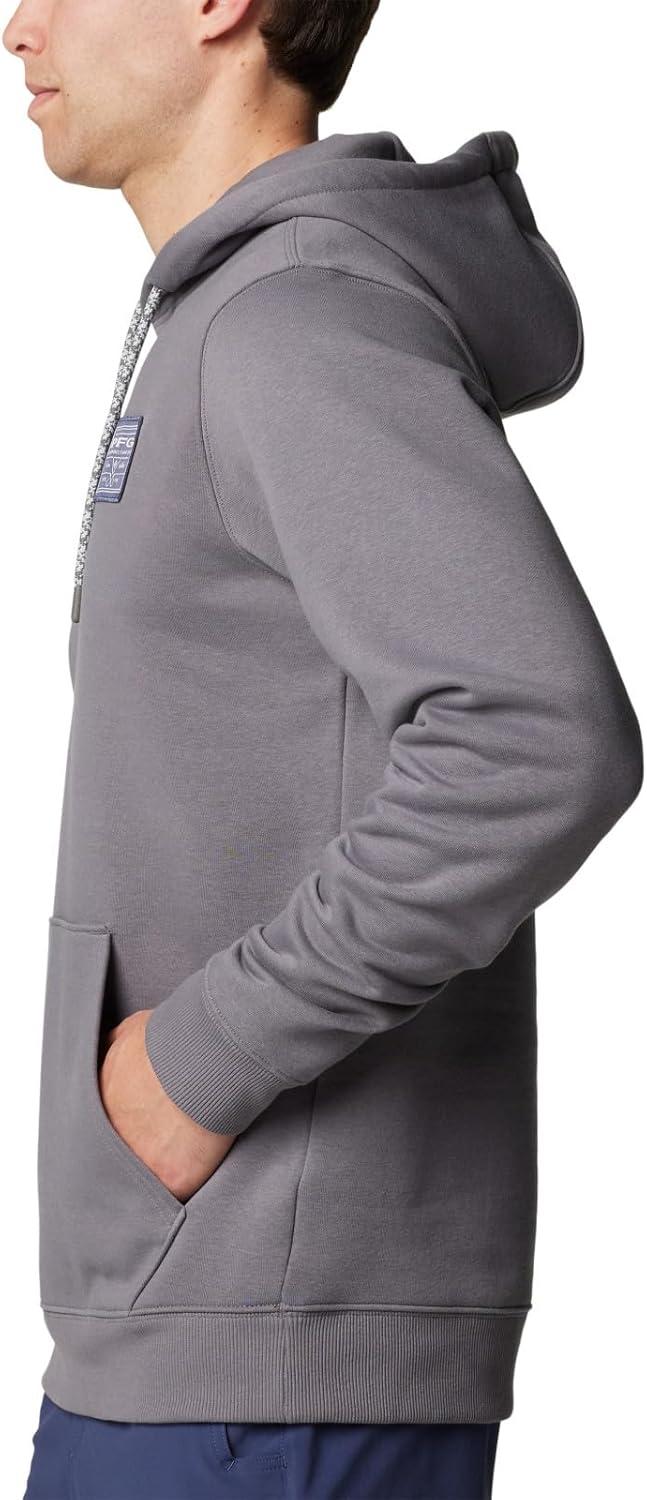 imageColumbia Mens Pfg Castback HoodieCity GreyNocturnal