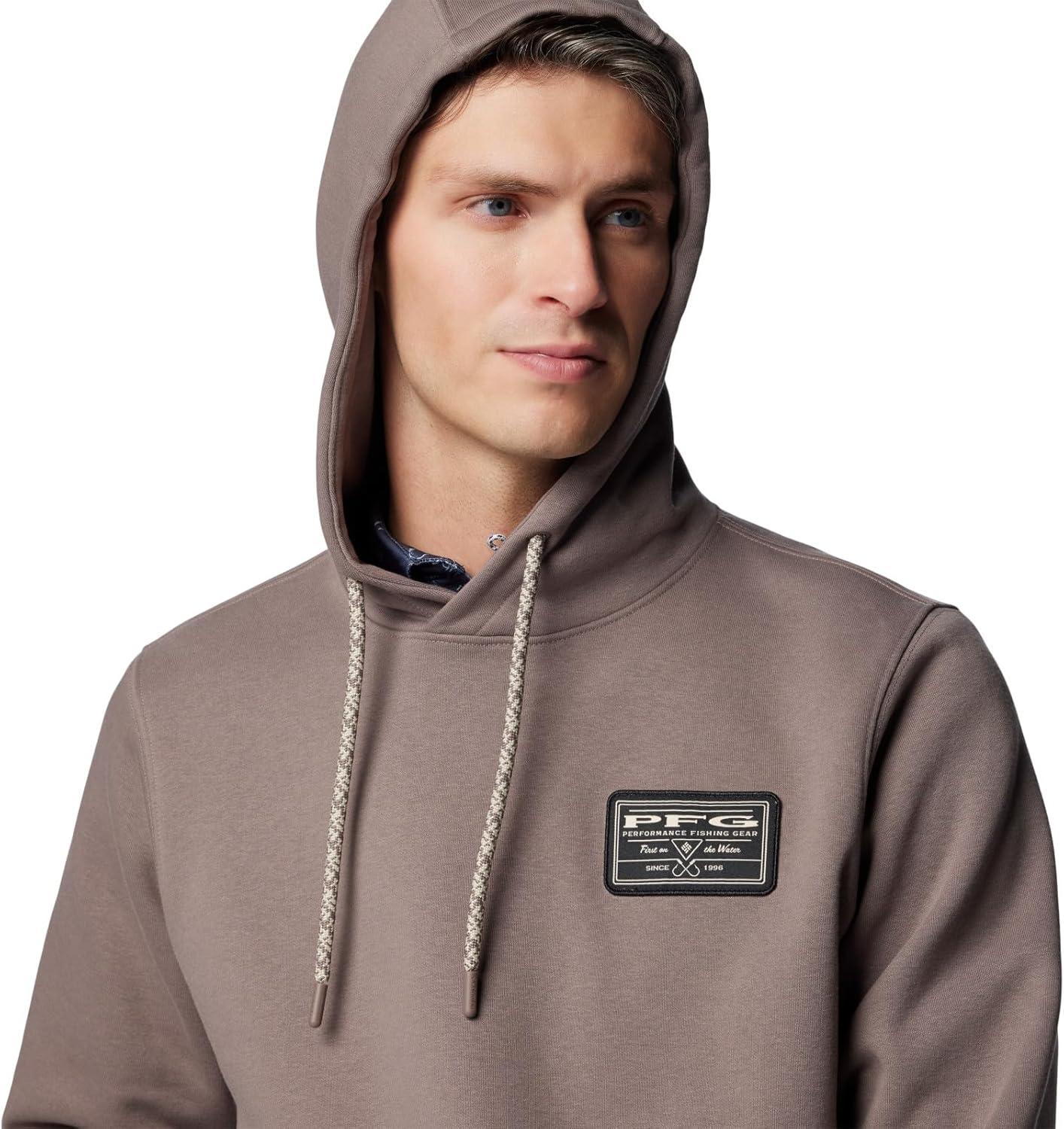 imageColumbia Mens Pfg Castback HoodieIronBlack