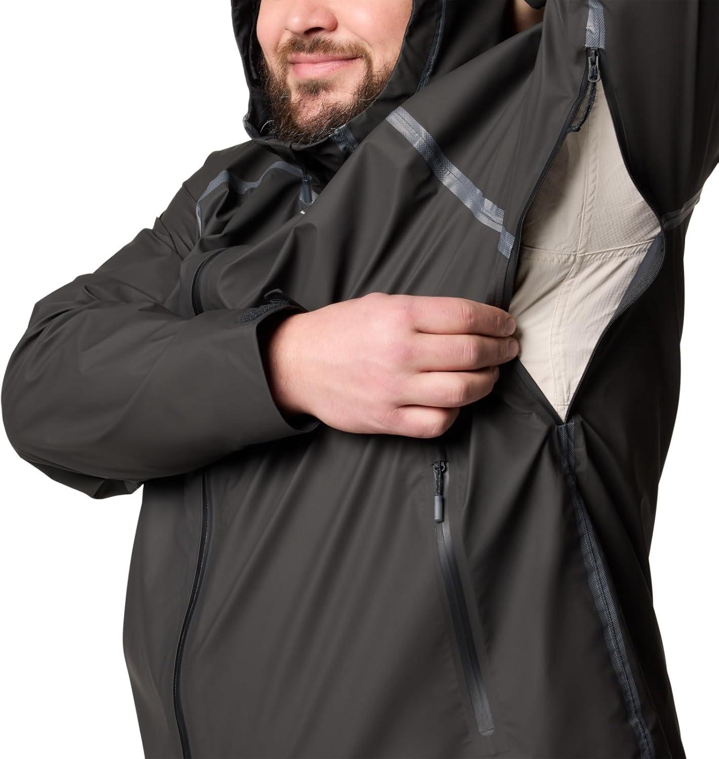 imageColumbia Mens Reign No Shine JacketBlack
