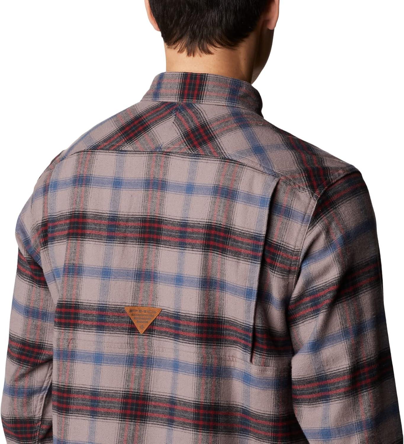 imageColumbia Mens Roughtail Stretch Flannel Long SleeveIron Decoy Tartan