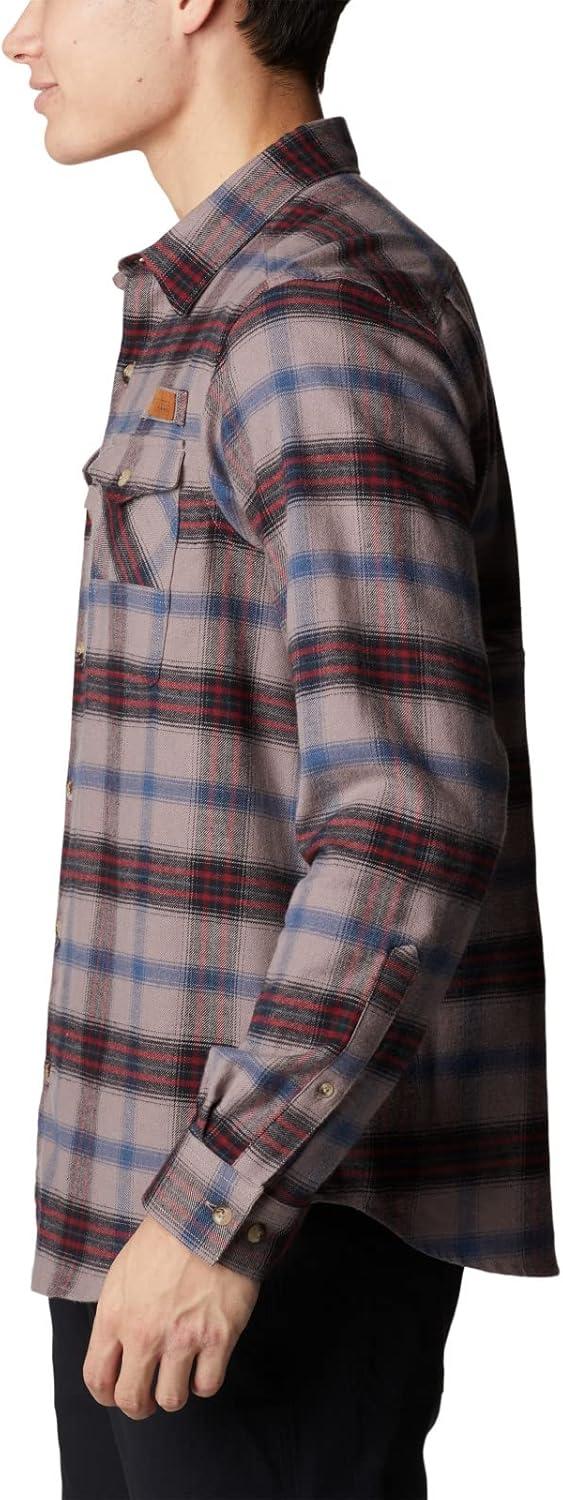imageColumbia Mens Roughtail Stretch Flannel Long SleeveIron Decoy Tartan