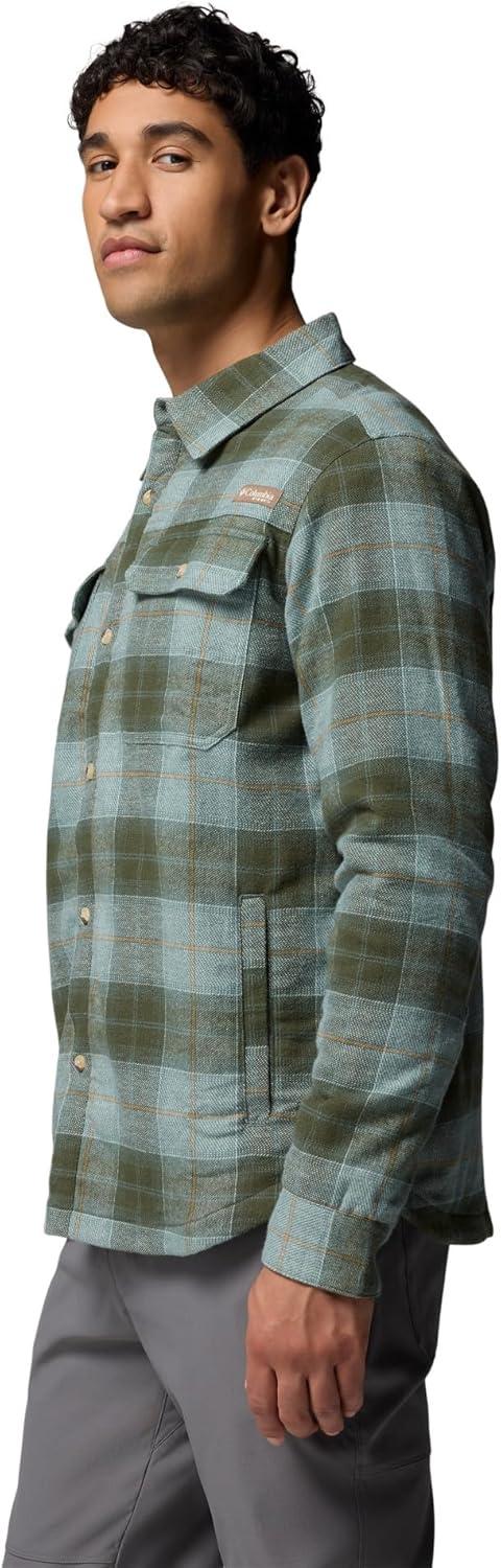 imageColumbia Mens Saddle Point Warm Lined FlannelPond Iron Sight Buffalo