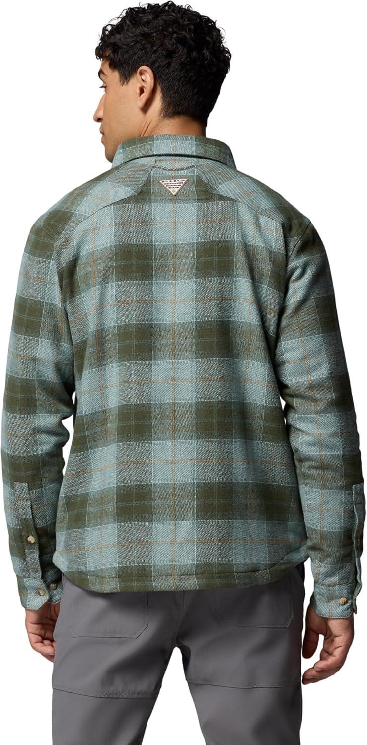imageColumbia Mens Saddle Point Warm Lined FlannelPond Iron Sight Buffalo