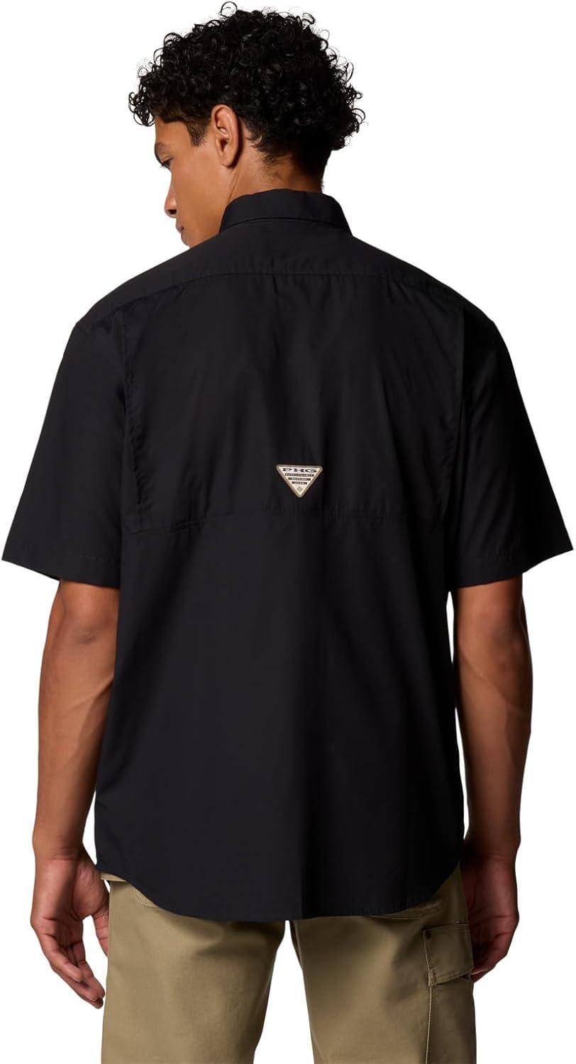 imageColumbia Mens Sharptail Short Sleeve ShirtSharptail Short Sleeve ShirtBlackTimberwoods Camo