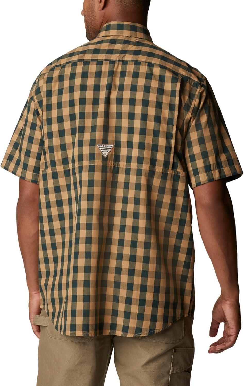imageColumbia Mens Sharptail Short Sleeve ShirtSharptail Short Sleeve ShirtDark Forest Multi Gingham