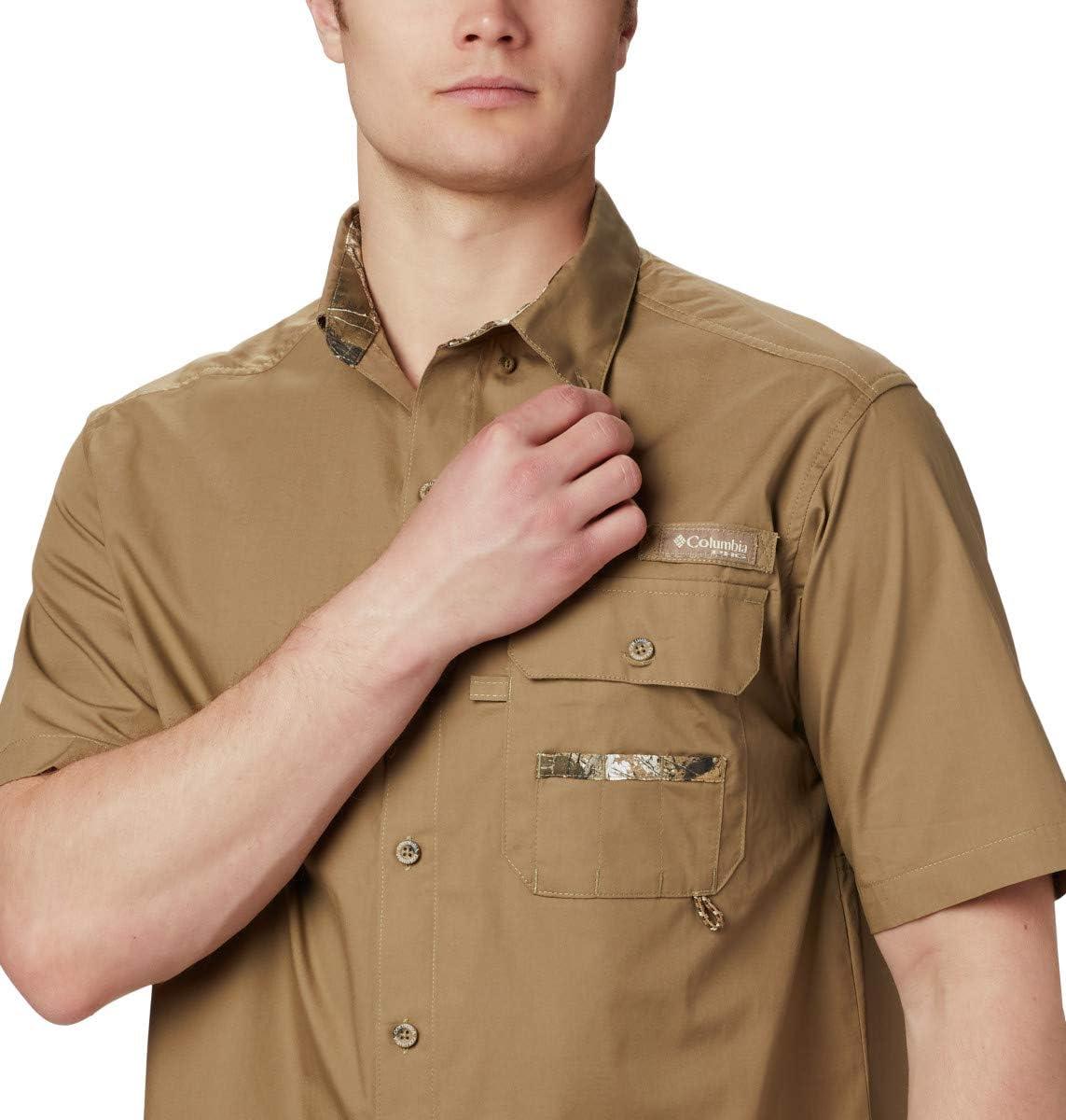 imageColumbia Mens Sharptail Short Sleeve ShirtSharptail Short Sleeve ShirtFlaxRt Edge