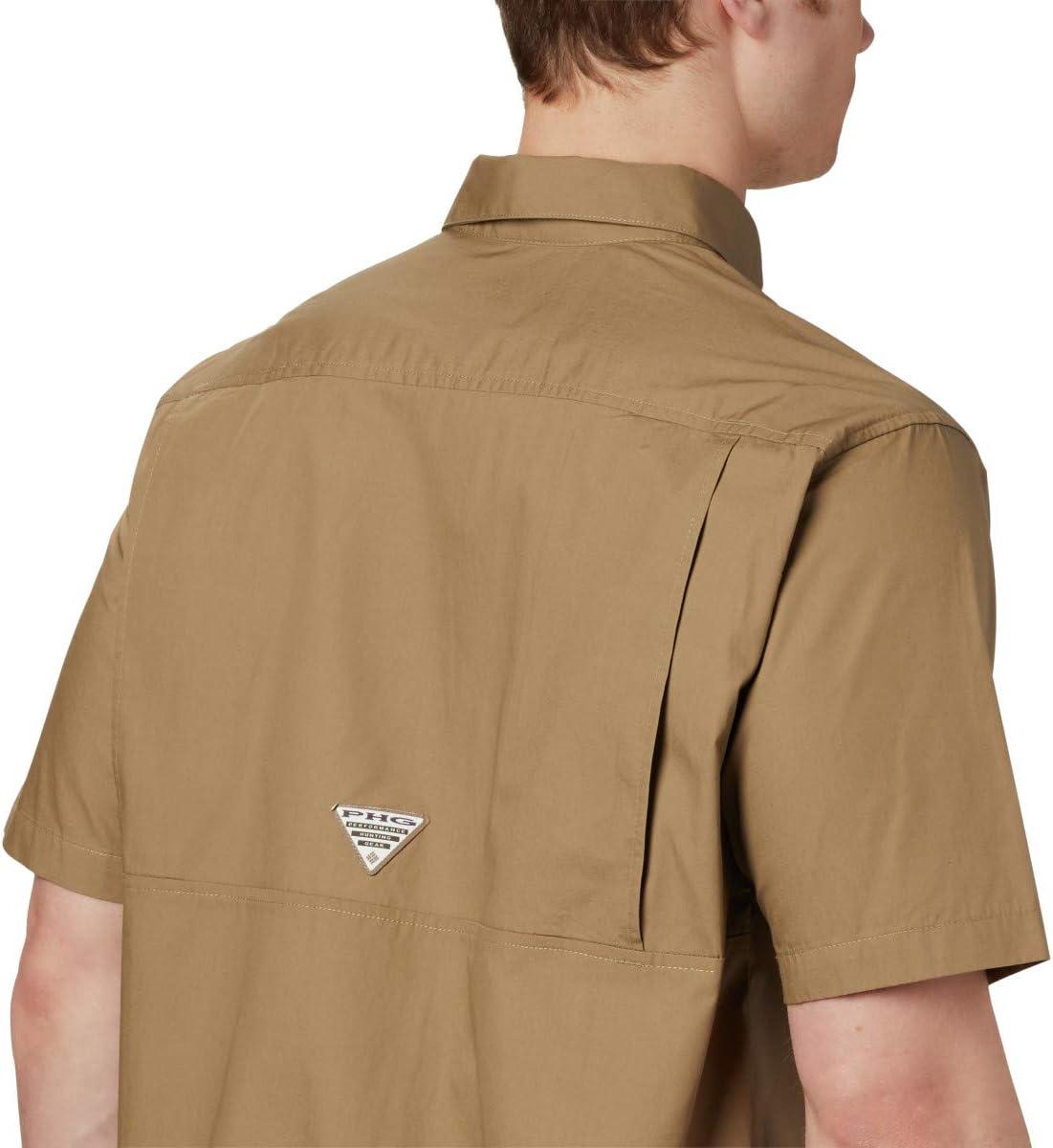 imageColumbia Mens Sharptail Short Sleeve ShirtSharptail Short Sleeve ShirtFlaxRt Edge