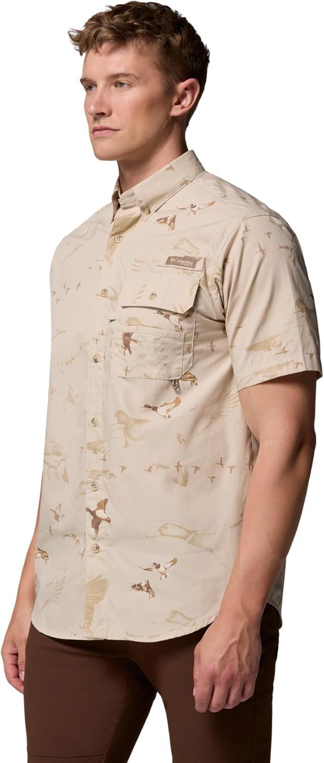 imageColumbia Mens Sharptail Short Sleeve ShirtSharptail Short Sleeve ShirtFossil Landings