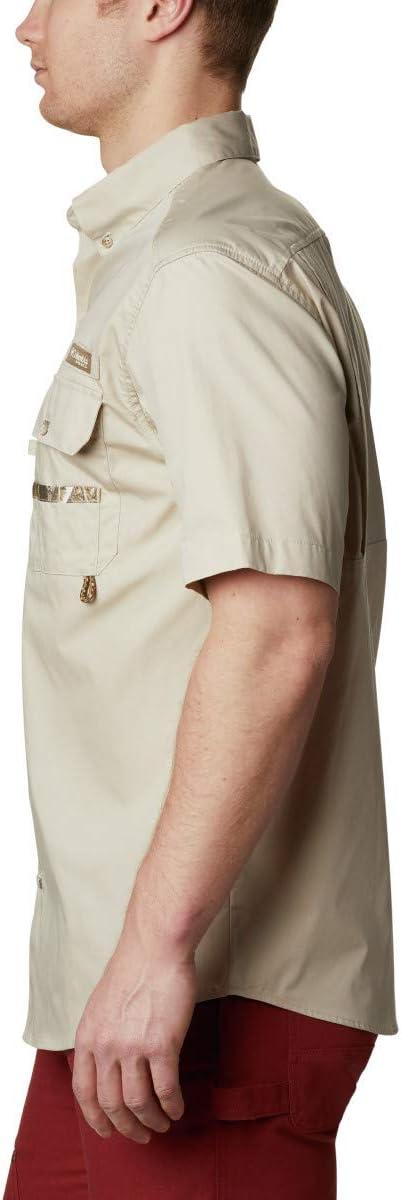 imageColumbia Mens Sharptail Short Sleeve ShirtSharptail Short Sleeve ShirtFossilRt Edge