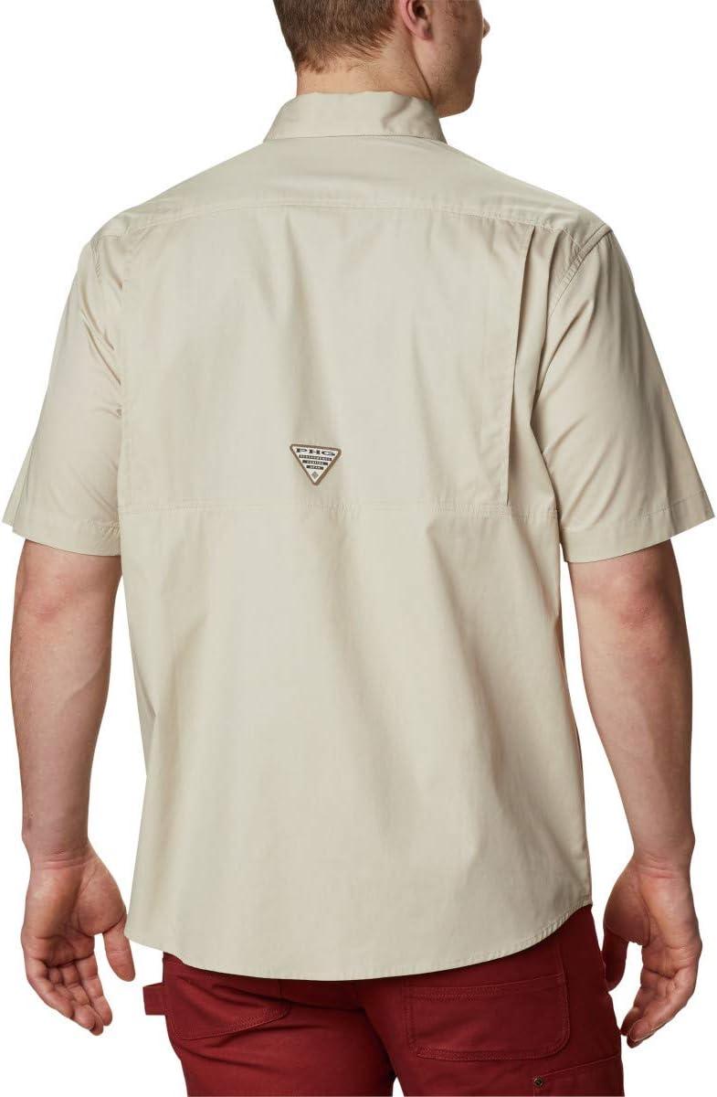 imageColumbia Mens Sharptail Short Sleeve ShirtSharptail Short Sleeve ShirtFossilRt Edge
