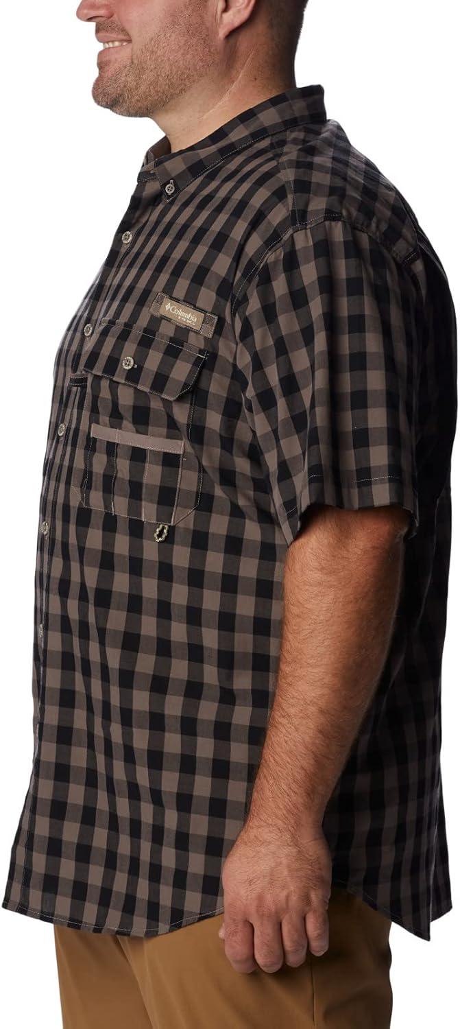 imageColumbia Mens Sharptail Short Sleeve ShirtSharptail Short Sleeve ShirtIron Multi Gingham