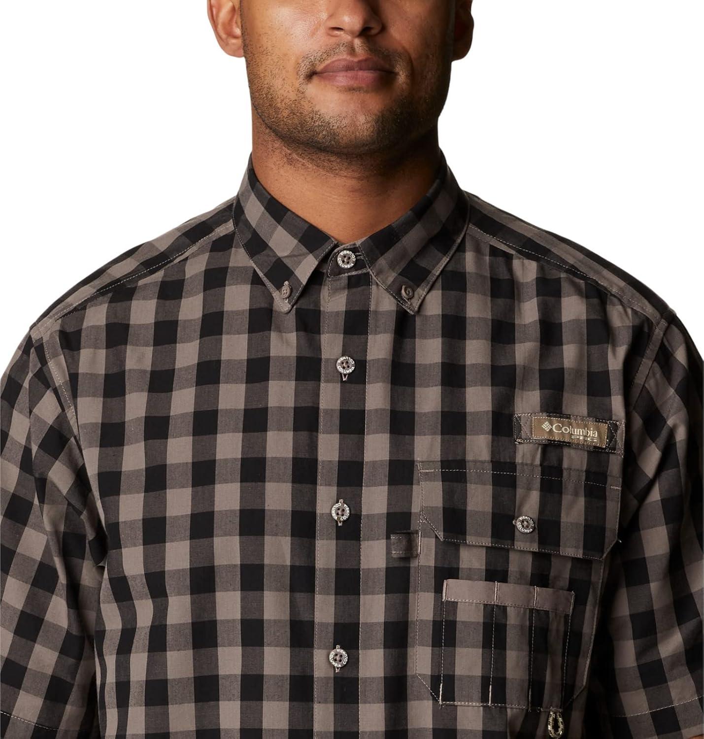 imageColumbia Mens Sharptail Short Sleeve ShirtSharptail Short Sleeve ShirtIron Multi Gingham