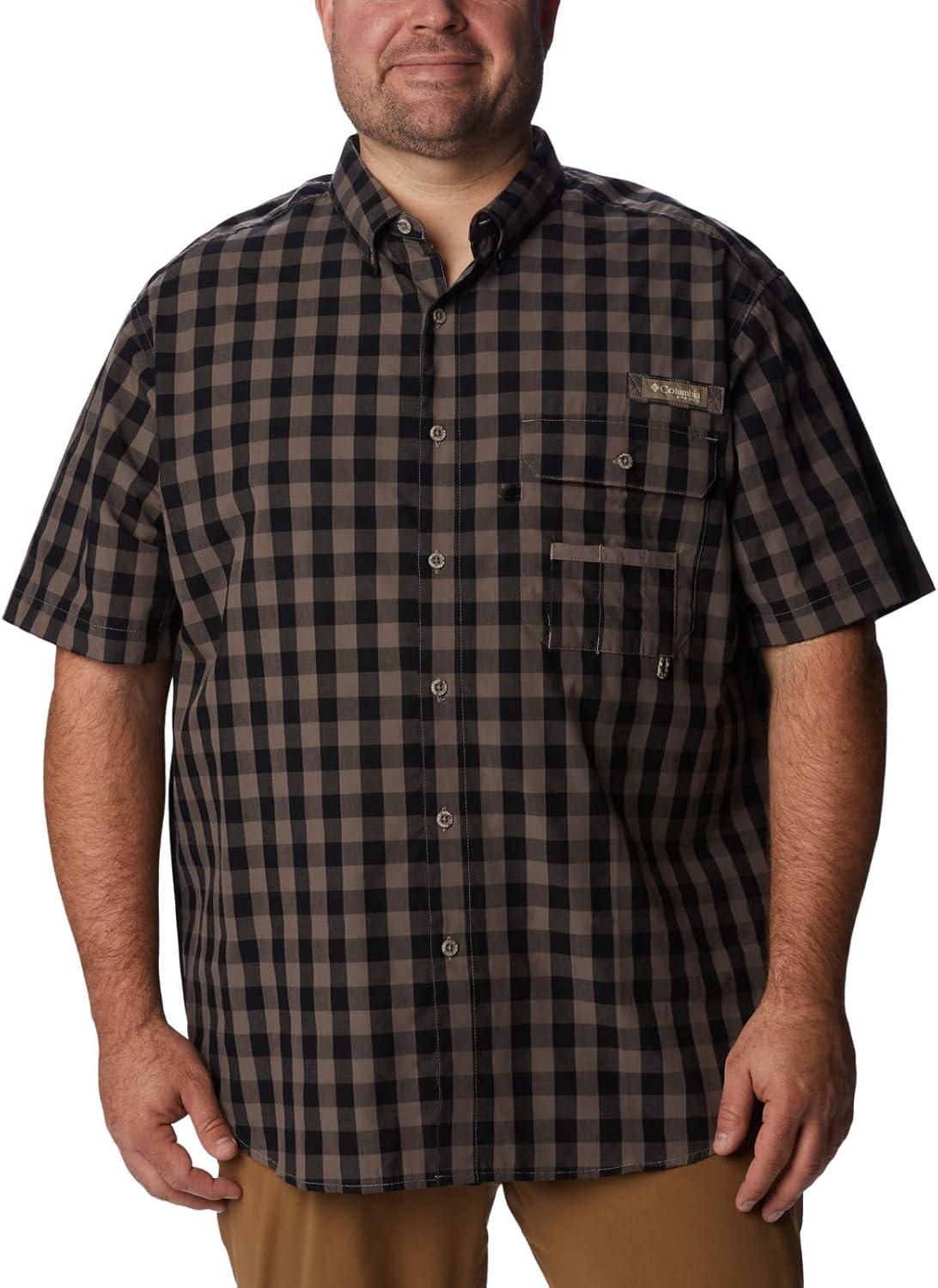 imageColumbia Mens Sharptail Short Sleeve ShirtSharptail Short Sleeve ShirtIron Multi Gingham