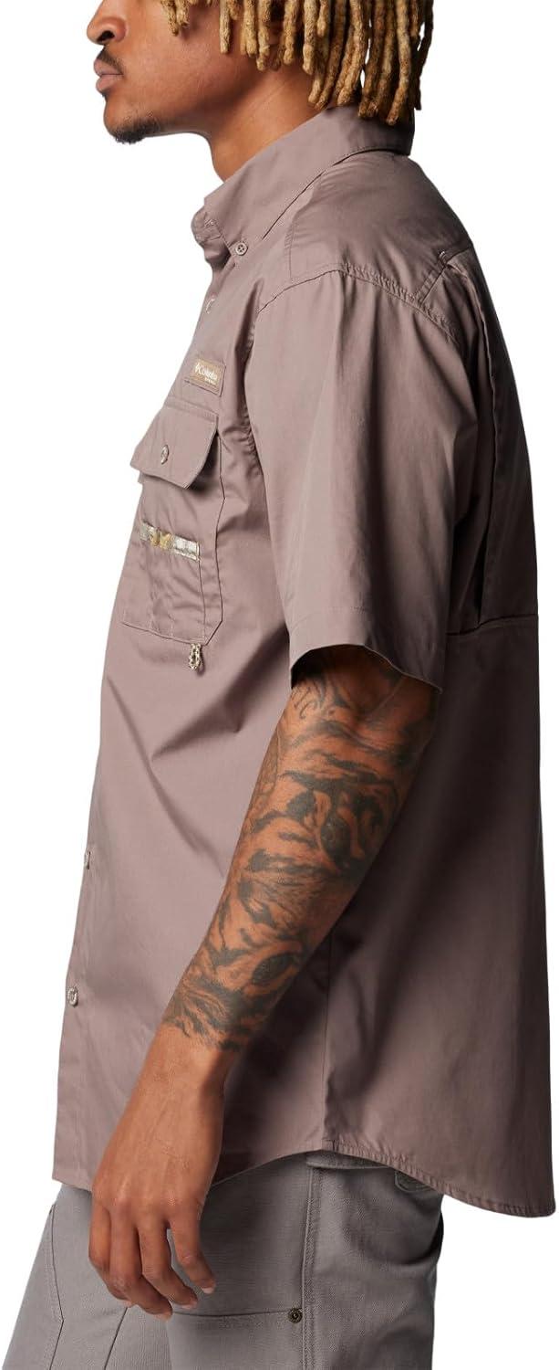 imageColumbia Mens Sharptail Short Sleeve ShirtSharptail Short Sleeve ShirtIronTimberwoods Camo