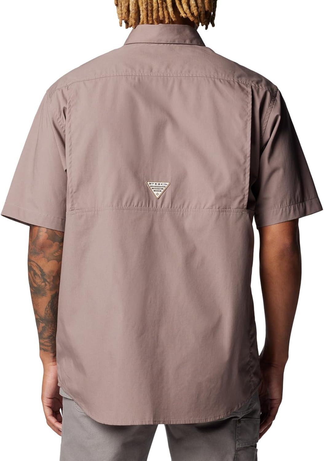 imageColumbia Mens Sharptail Short Sleeve ShirtSharptail Short Sleeve ShirtIronTimberwoods Camo