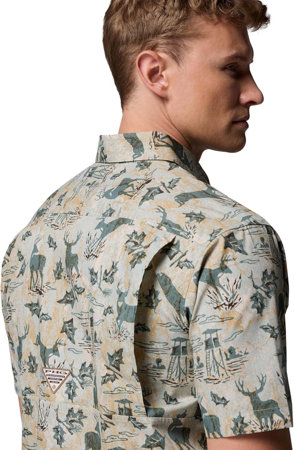 imageColumbia Mens Sharptail Short Sleeve ShirtSharptail Short Sleeve ShirtNiagara Hunt Stand