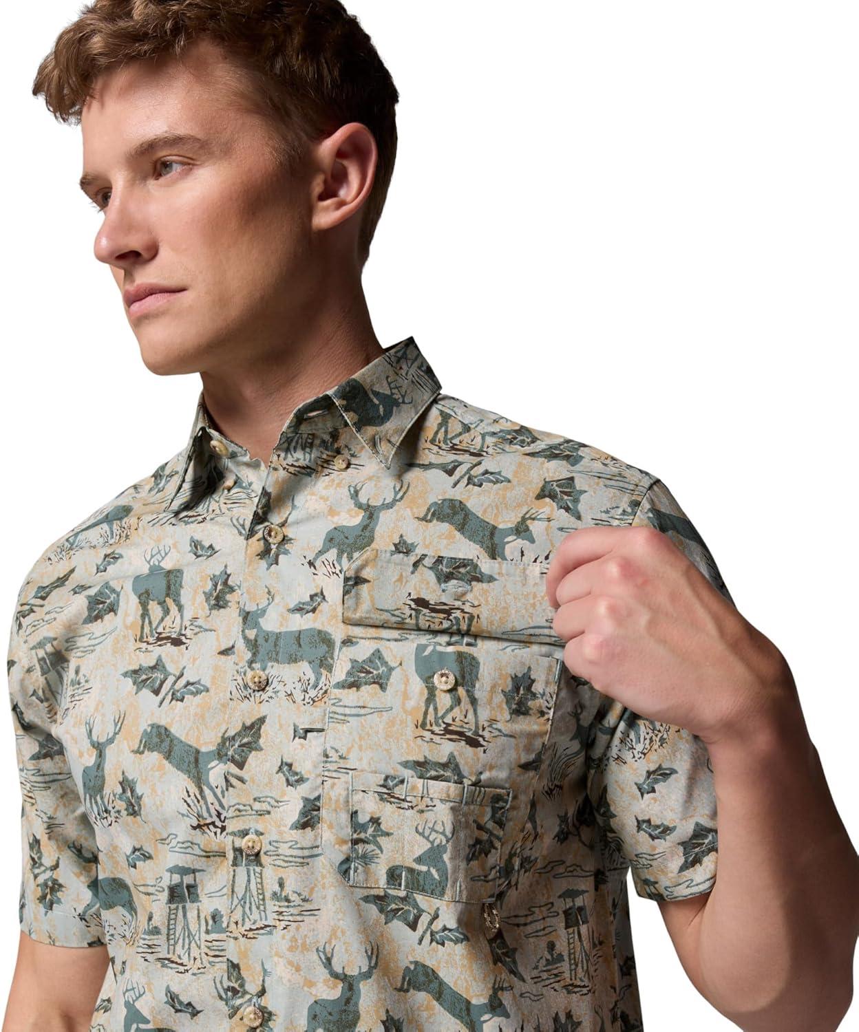 imageColumbia Mens Sharptail Short Sleeve ShirtSharptail Short Sleeve ShirtNiagara Hunt Stand