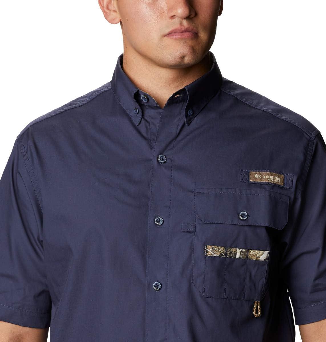 imageColumbia Mens Sharptail Short Sleeve ShirtSharptail Short Sleeve ShirtNocturnalRt Edge