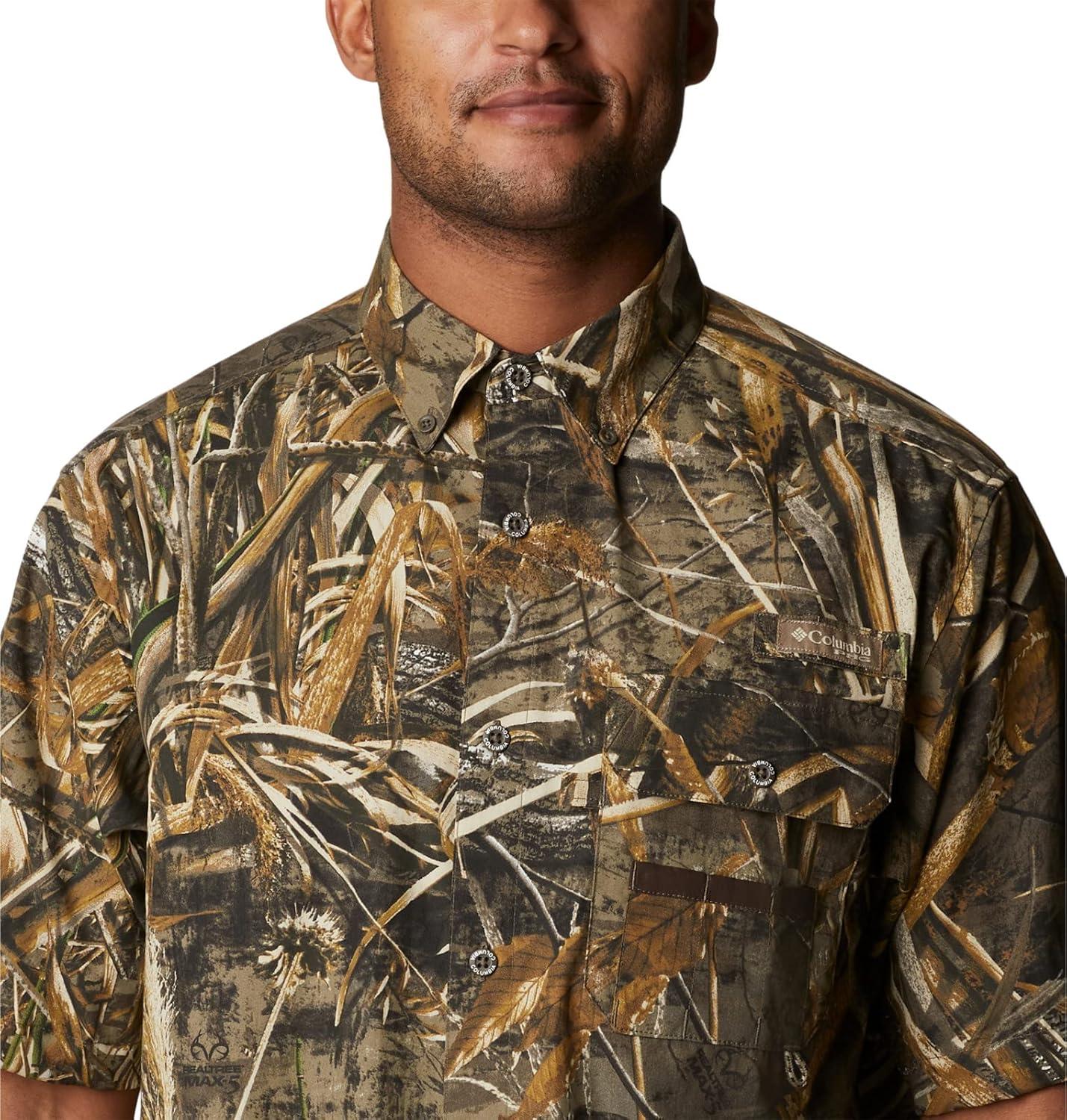 imageColumbia Mens Sharptail Short Sleeve ShirtSharptail Short Sleeve ShirtRealtree Max5
