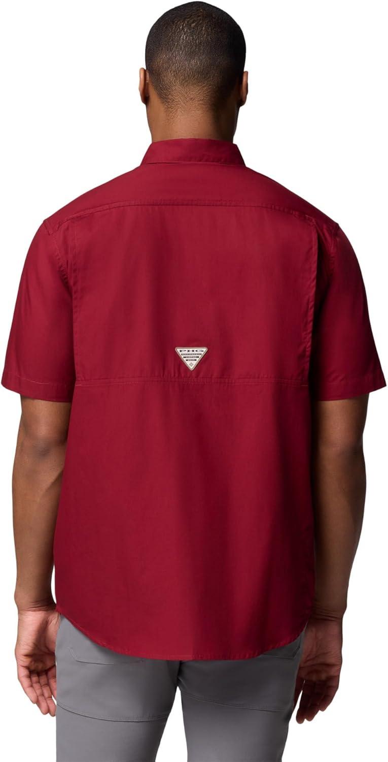 imageColumbia Mens Sharptail Short Sleeve ShirtSharptail Short Sleeve ShirtRed JasperTimberwoods Camo