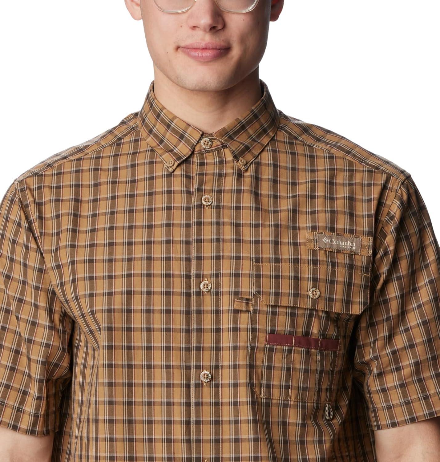 imageColumbia Mens Sharptail Short Sleeve ShirtSharptail Short Sleeve ShirtSahara Deer Stand Check
