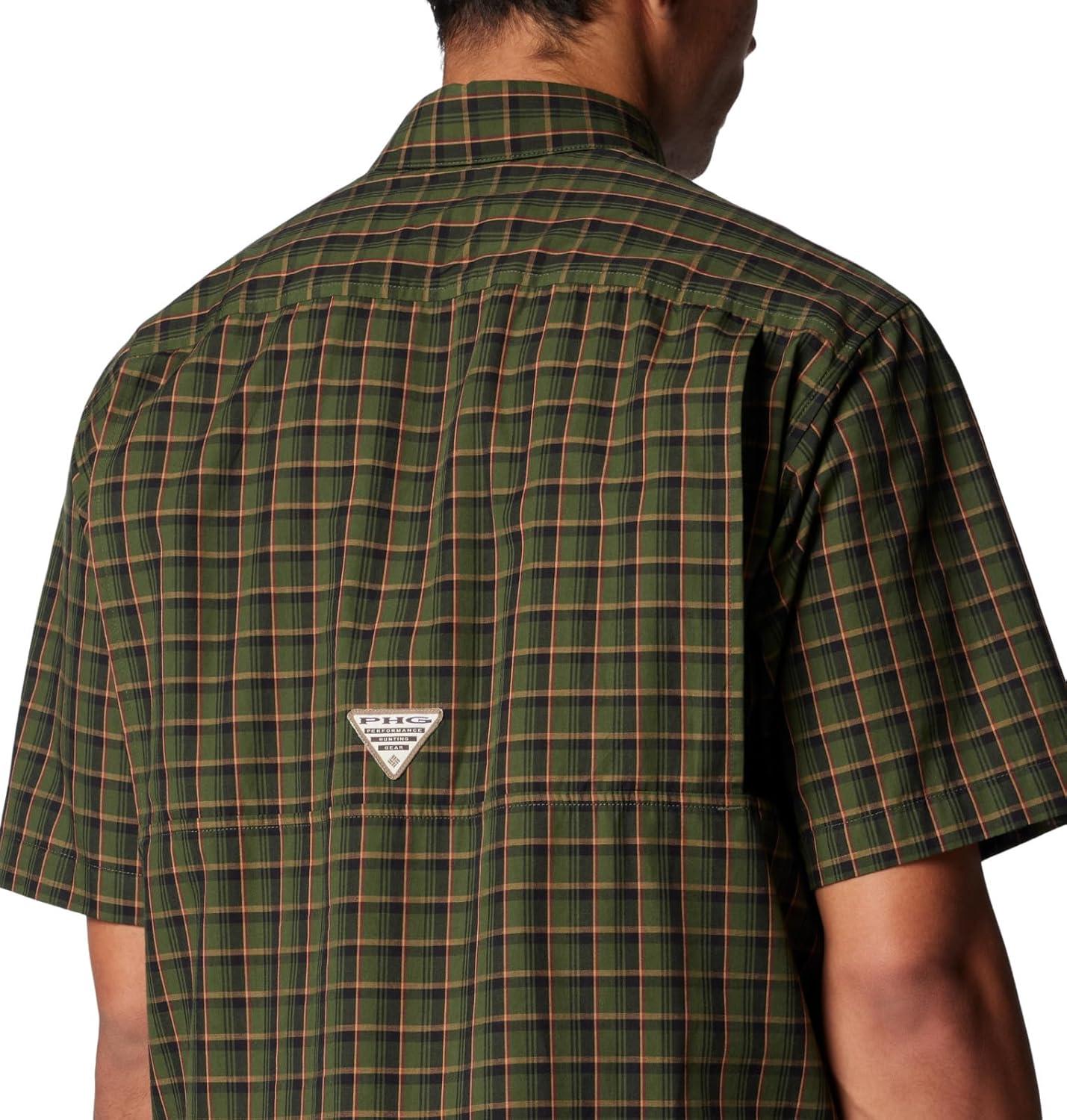 imageColumbia Mens Sharptail Short Sleeve ShirtSharptail Short Sleeve ShirtSurplus Green Blinded