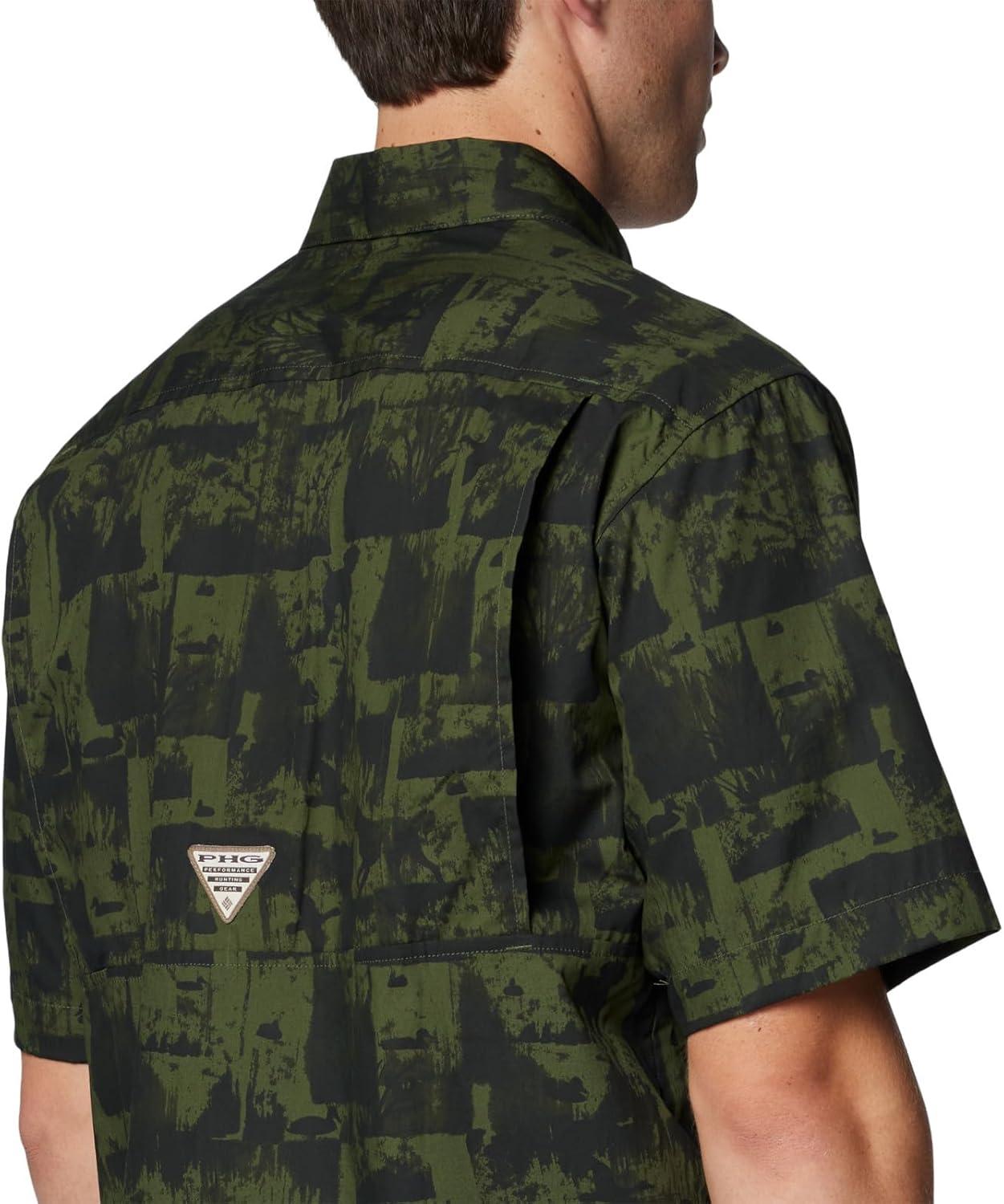 imageColumbia Mens Sharptail Short Sleeve ShirtSharptail Short Sleeve ShirtSurplus Green Deer Stand Check